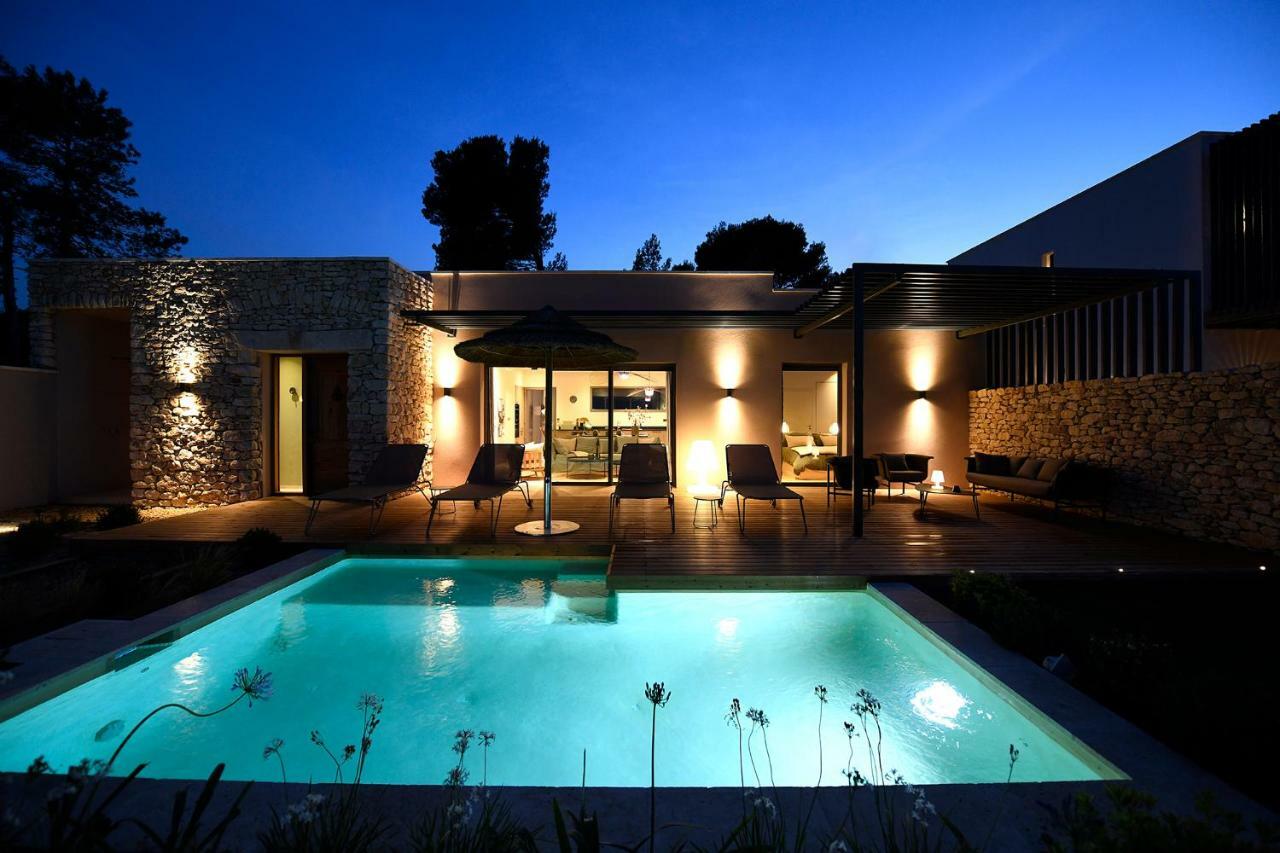 Les Loges En Provence Villa Garrigue Villeneuve-lès-Avignon Exterior foto