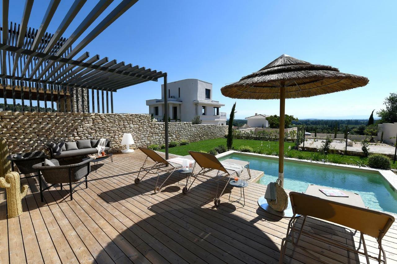 Les Loges En Provence Villa Garrigue Villeneuve-lès-Avignon Exterior foto